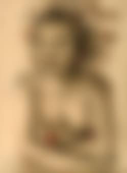 Portrait of Pollok with headdress (preview)