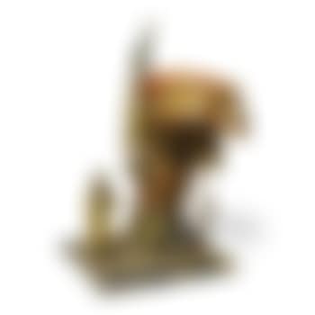 Figural Bronze Table Lamp, The Jewelry Seller (preview)