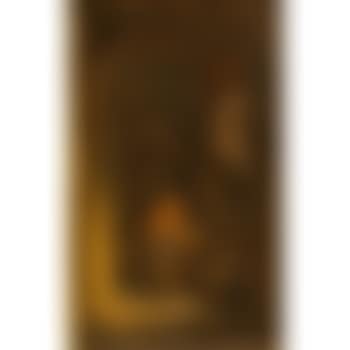Woman with a basket in an entryway (preview)
