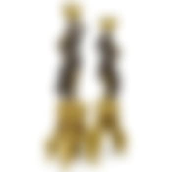 A Large Pair Of Napoléon III Gilt And Patinated Bronze Figural Torchères by Ferdinand Barbedienne (preview)