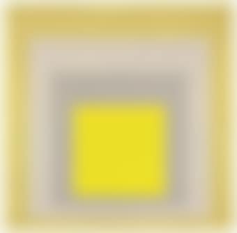 Study for Homage to the Square: "2 Grays between 2 Yellows" (preview)