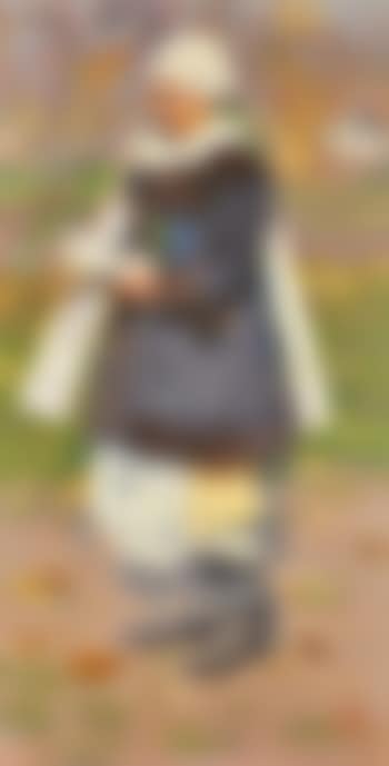 A girl in a winter coat (preview)