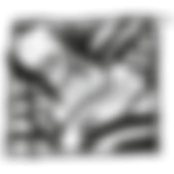 Maquette For Bedroom Blonde Doodle Variation (3-D) (Black) (preview)