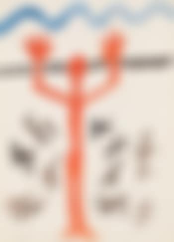 Figur auf hellem Grund (preview)