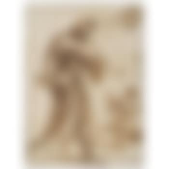 A Sheet Of Studies: A Standing Draped Male Figure And A Separate Study Of His Head And Shoulders, And A Kneeling Man (preview)