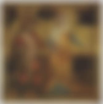 A nobleman and lady - panel from a cassone or spalliera (preview)