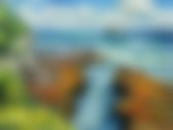 Rocks and surf, Muriwai, Auckland's West Coast (preview)