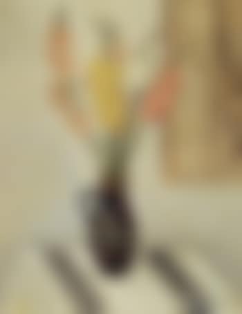 Gladiolen in bäuerliches Vase (preview)