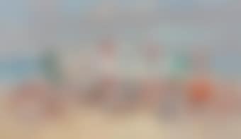 Le matin sur la plage à Deauville (preview)