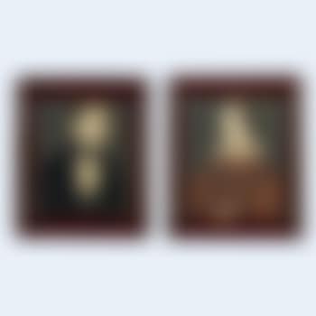Mr. Isaac Field And Mrs. Emeline Field: A Pair Of Miniature Portraits (preview)