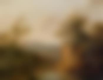 Southern landscape with two wanderers (preview)