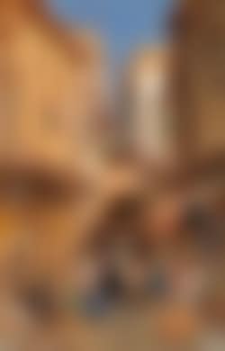 Oriental street scene (preview)