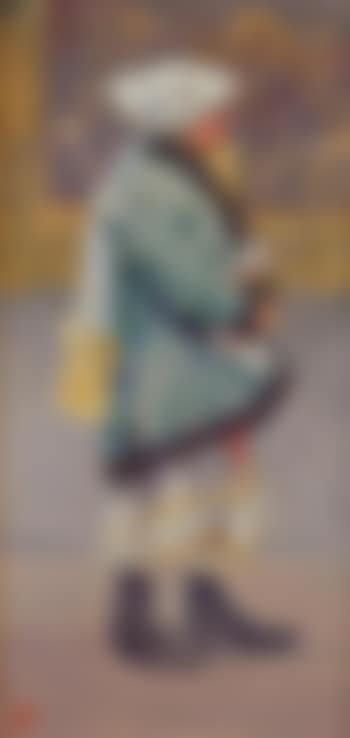 A woman from the Javornik area in church (preview)