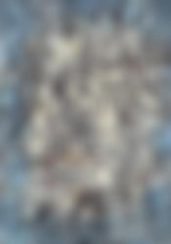 Composition in white, blue and grey (preview)