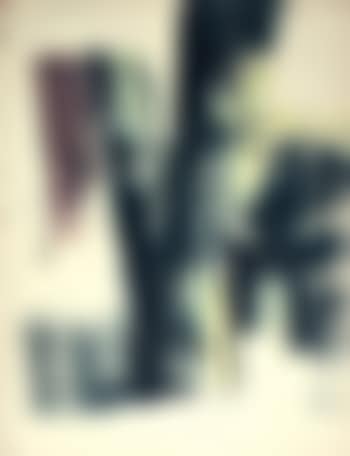Composition abstraite en bleu, jaune et violet (preview)