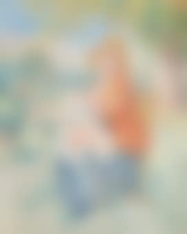 Maternité ou Femme allaitant son enfant (Madame Renoir et son fils Pierre) (preview)