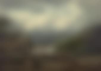 An extensive landscape in the Lake District with figures on a fallen tree in the foreground (preview)