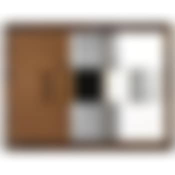 Relief Construction In Black, White, Brown And Silver (preview)