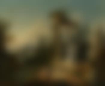 Southern landscape with Roman ruins and shepherds (preview)