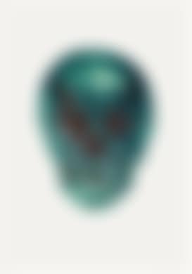 Dead/Turquoise Panama Copper Skull (preview)