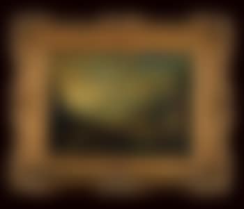 Paesaggio fluviale con figure (preview)