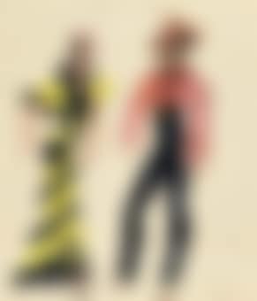 Costume design for Principal Dancers Act IV, Carmen (preview)