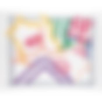 Bedroom Blonde With Purple Pillow (preview)