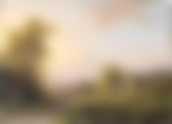 Landscape with figures on a country path, a church beyond (preview)