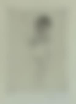 Antoinette Standing, Looking into a Hand Mirror (B. 215) (preview)
