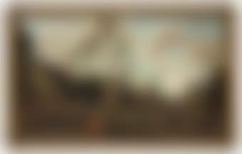 A village feast, with a church and landscape beyond (preview)