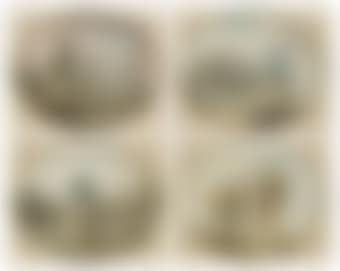 Four capricci of Roman ruins (preview)