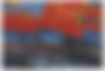 Meereslandschaft mit roten Wolken (preview)
