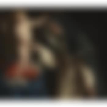St. Catherine Of Siena Receiving The Crown Of Thorns From The Christ Child (preview)