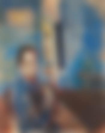 Sandra in blue dress (preview)