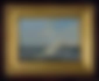 Waves crashing; and a companion painting (preview)