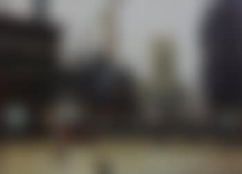 Manchester Cathedral, possibly from Deansgate, with trams and figures (preview)