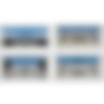 Bow-tie Landscapes: Bow-tie Palm Springs, Bow-tie Rivet, Bow-tie Screwhead & Bow-tie Teardrop (Four Works) (preview)