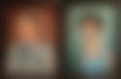 Paire de portraits représentant une femme et une homme (preview)