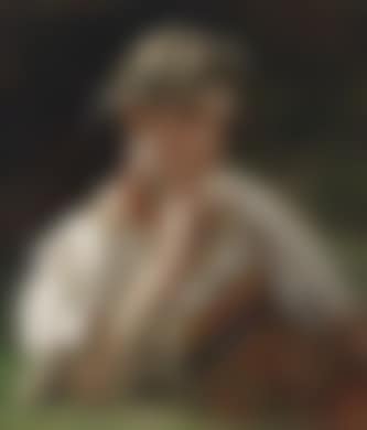 Girl with wreath of flowers (preview)