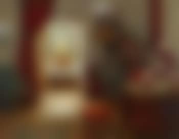 Interior with view of a festively decorated table (preview)