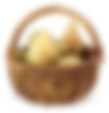 Basket with 9 pears (preview)