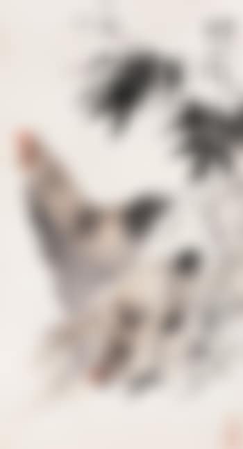Two chook in bamboo (preview)