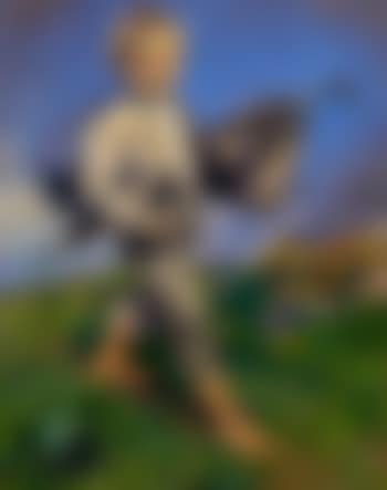 Appenzeller Sennenbub mit Schirm und Bündel (preview)