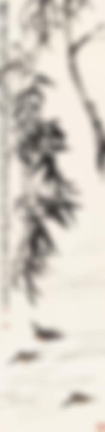 Willow branches and swallows (preview)