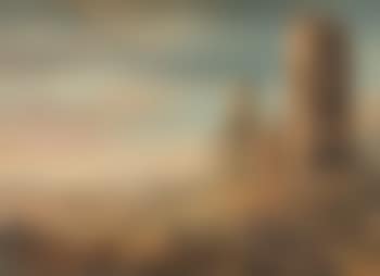 Vue animée de la ville antique de Palmyre depuis la Nécropole (preview)