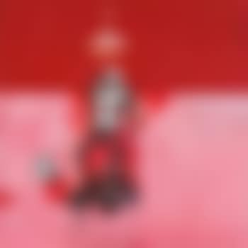 A seated figure, red room (preview)