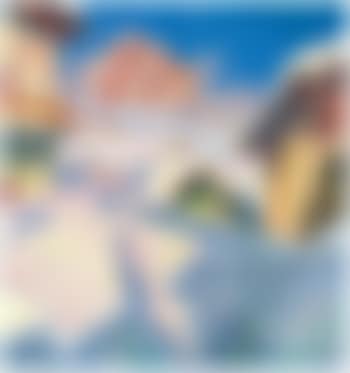 Capolago im Winter mit Blick auf Piz Lagrev (preview)
