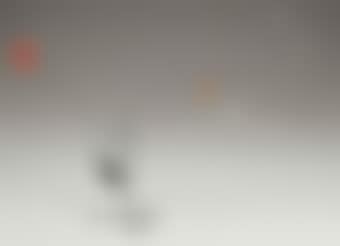 White Feather, Orange And Red Discs (preview)