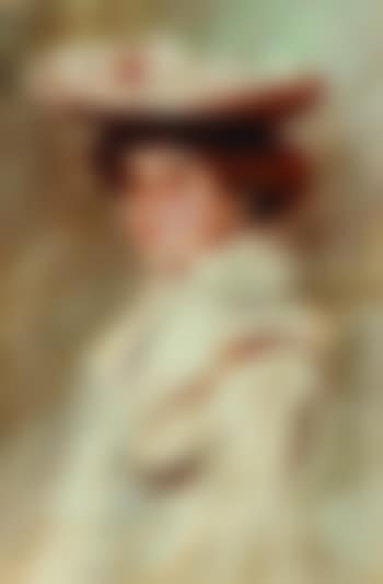 Ritratto di giovane donna con cappello (preview)