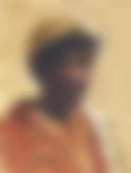 Young Man with Curly Hair in Red Clothes (preview)